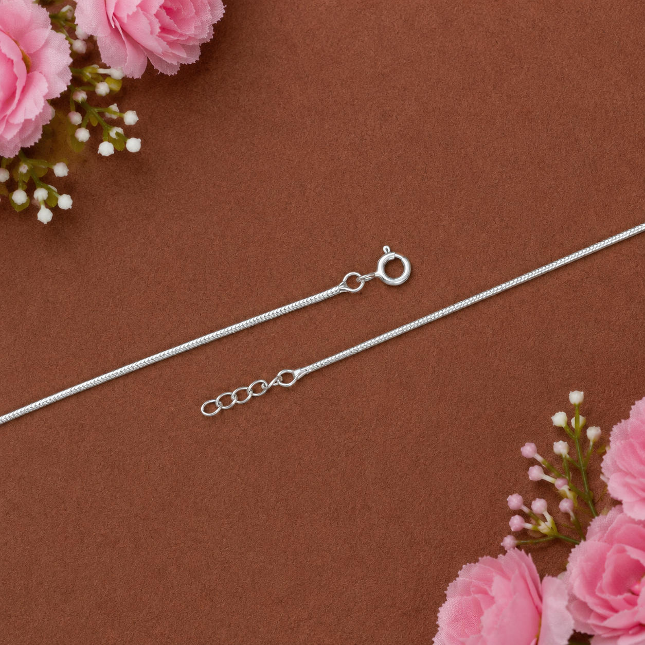 Nayra Anklet – 925 Sterling Silver – OYA by Gemkara view 4