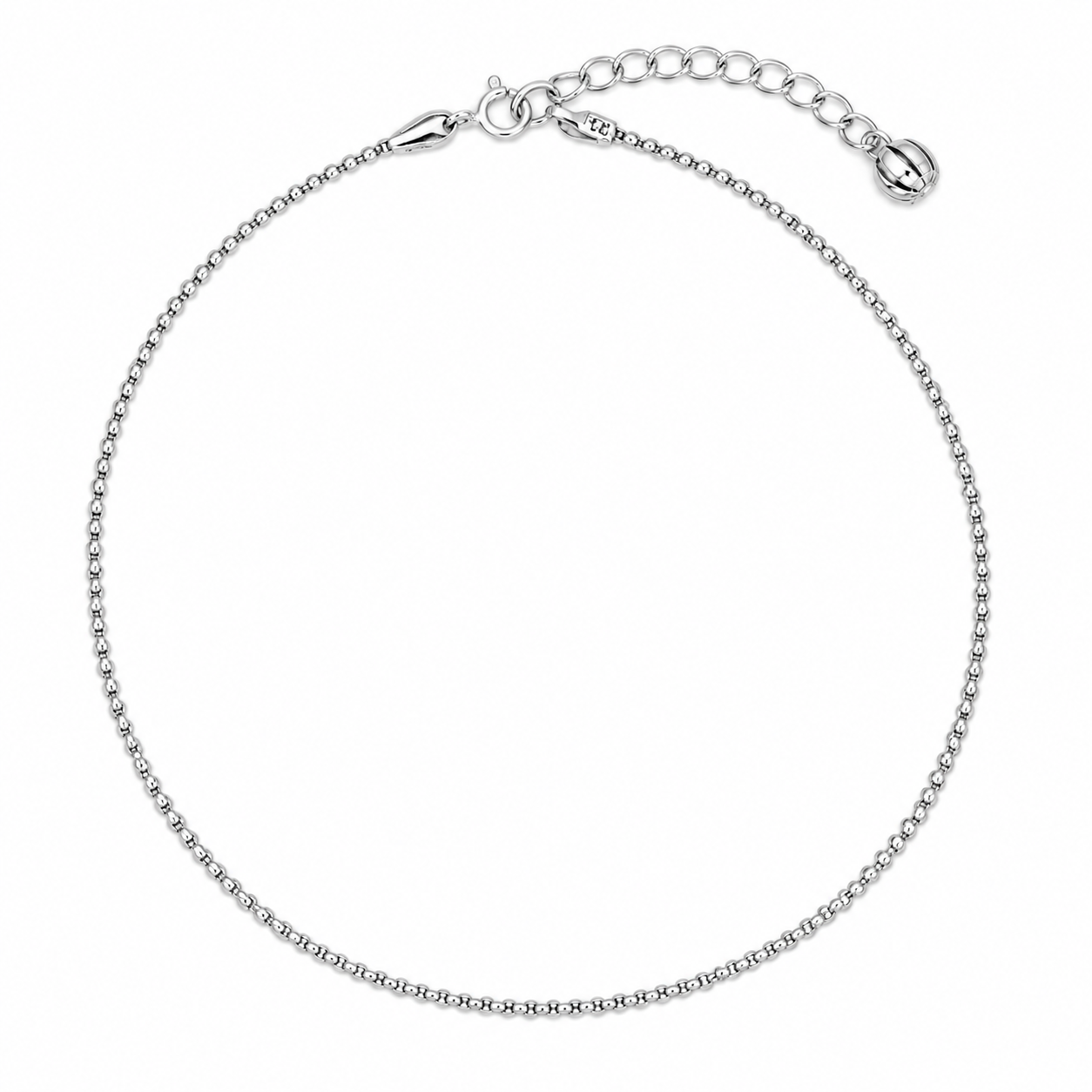 Star Charm Anklet – 925 Sterling Silver – OYA by Gemkara view 1