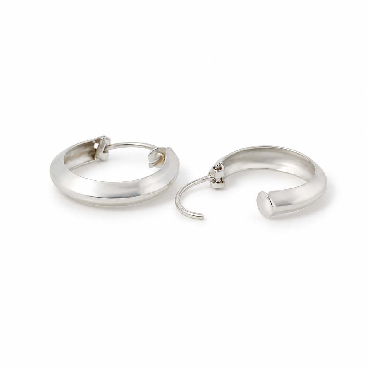 Chunky Silver Bali – OYA by Gemkara view 1