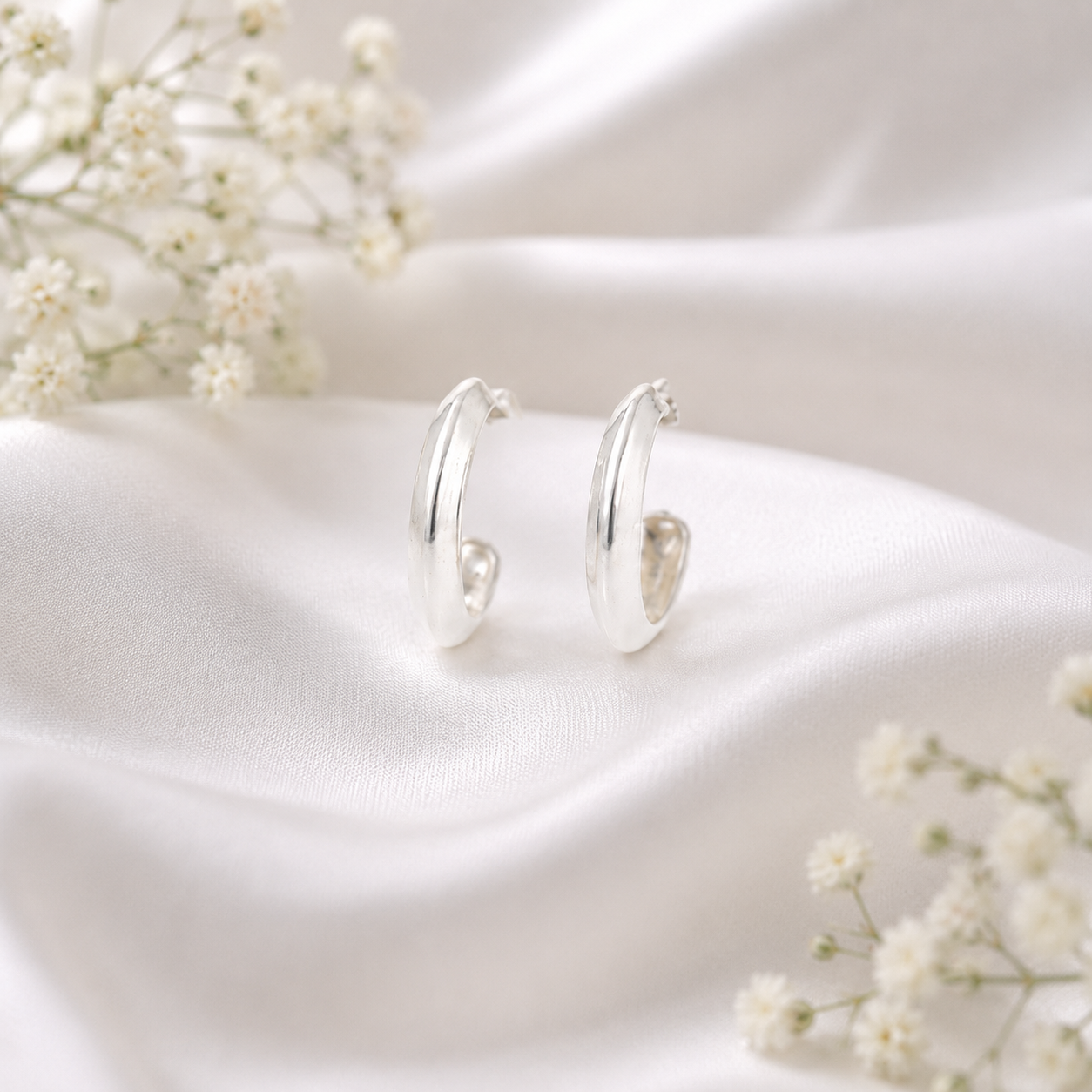 Chunky Silver Bali – OYA by Gemkara view 3