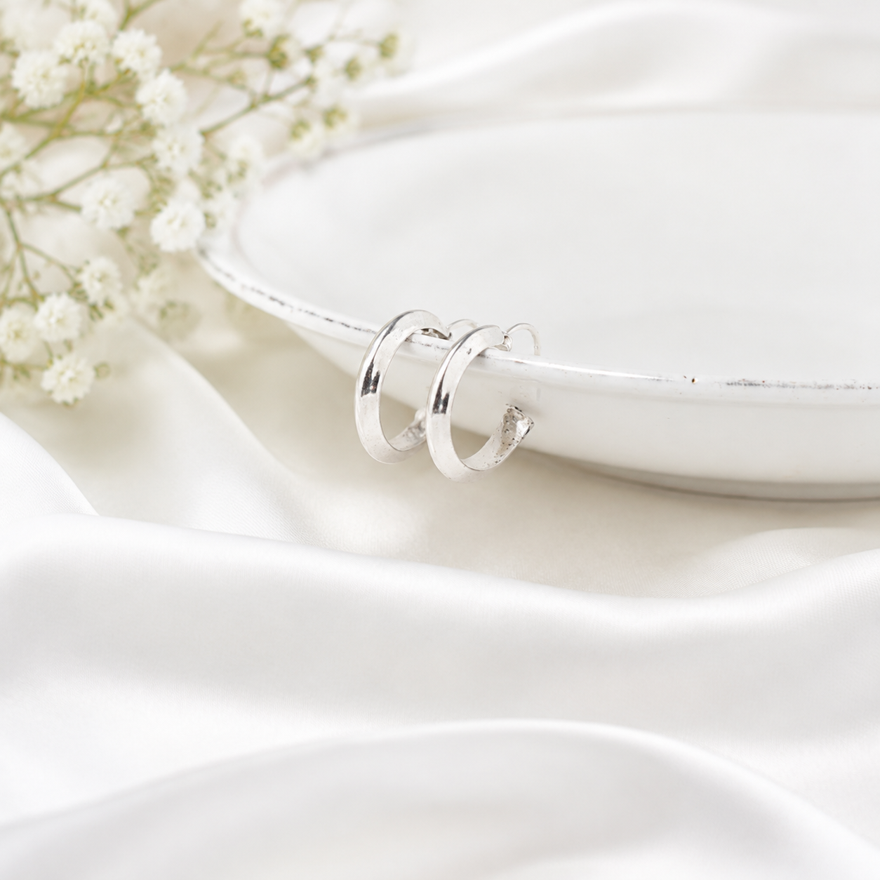 Chunky Silver Bali – OYA by Gemkara view 4