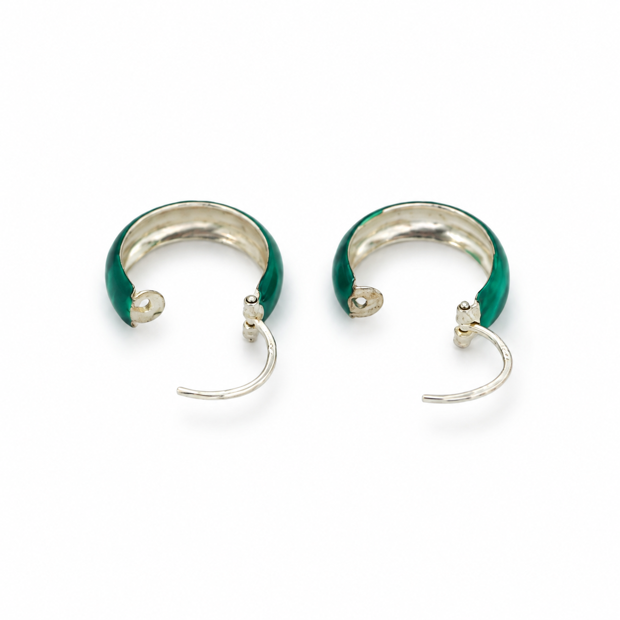 Green Floral Silver Bali – OYA by Gemkara view 3