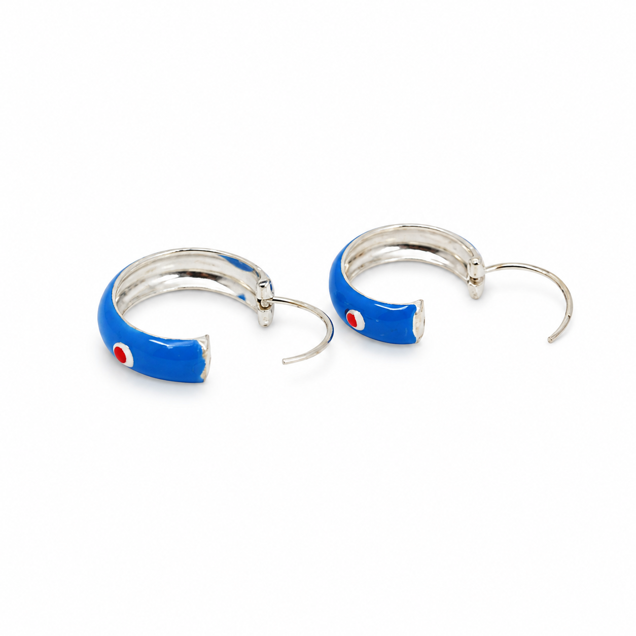 Blue Polka Silver Bali – OYA by Gemkara view 3