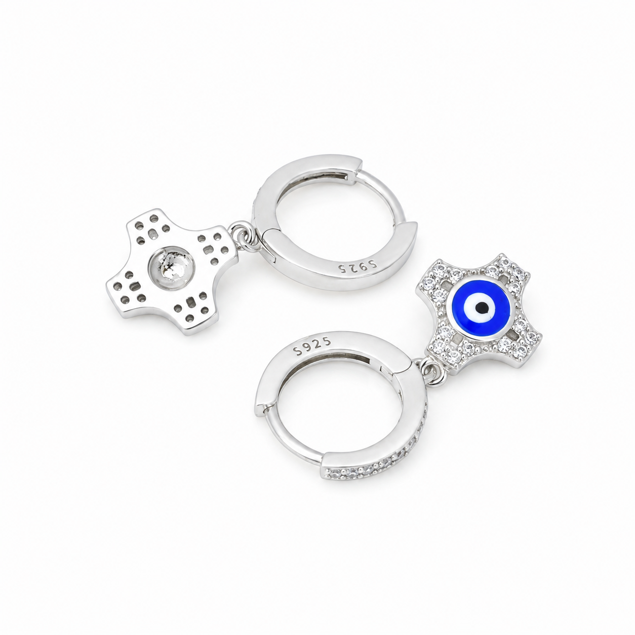 Evil Eye Silver Bali – OYA by Gemkara view 3
