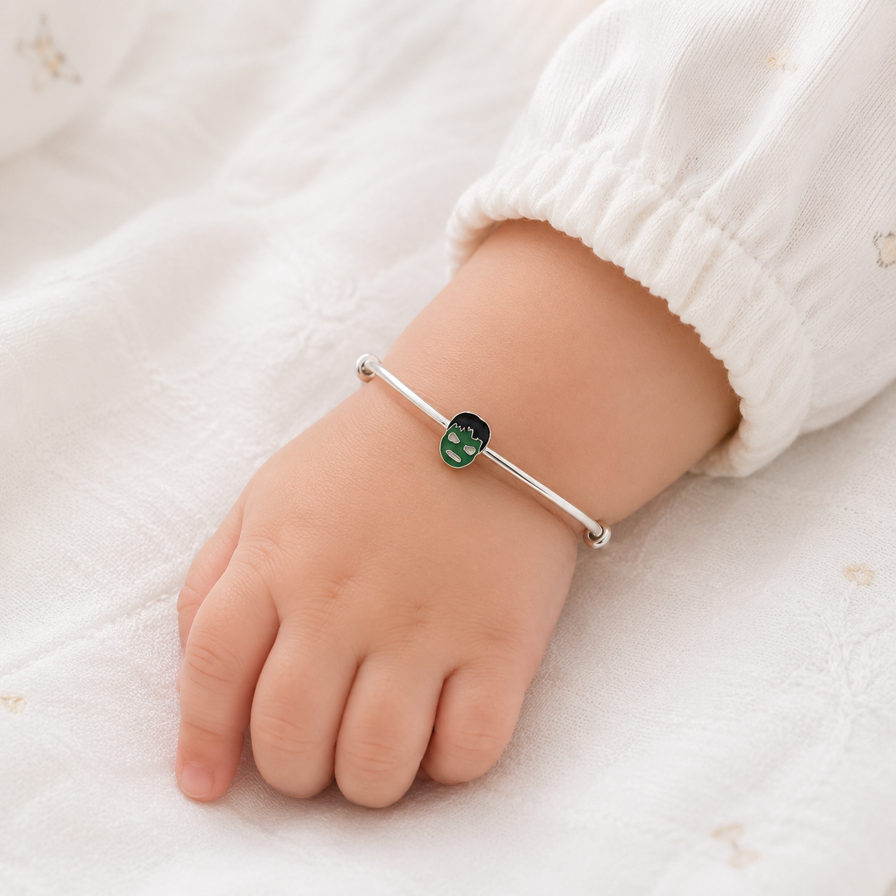 Hulk Charm Bangle – 925 Sterling Silver – OYA by Gemkara view 2