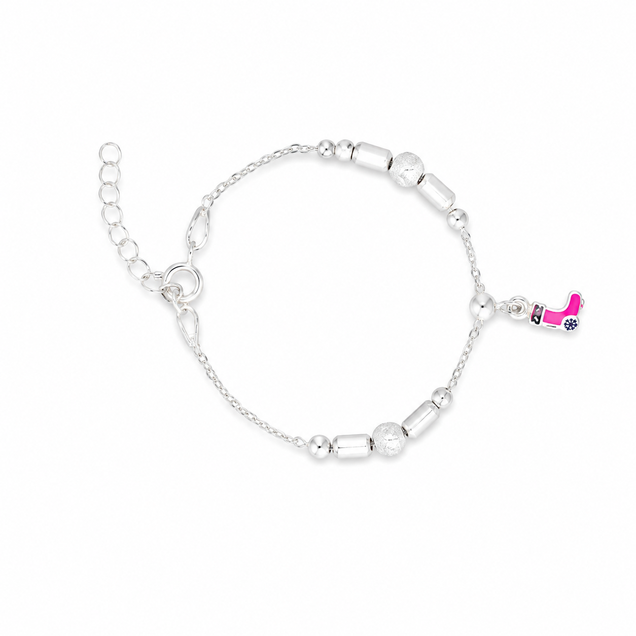 Tiny Boot Baby Ankle – 925 Sterling Silver – OYA by Gemkara view 1
