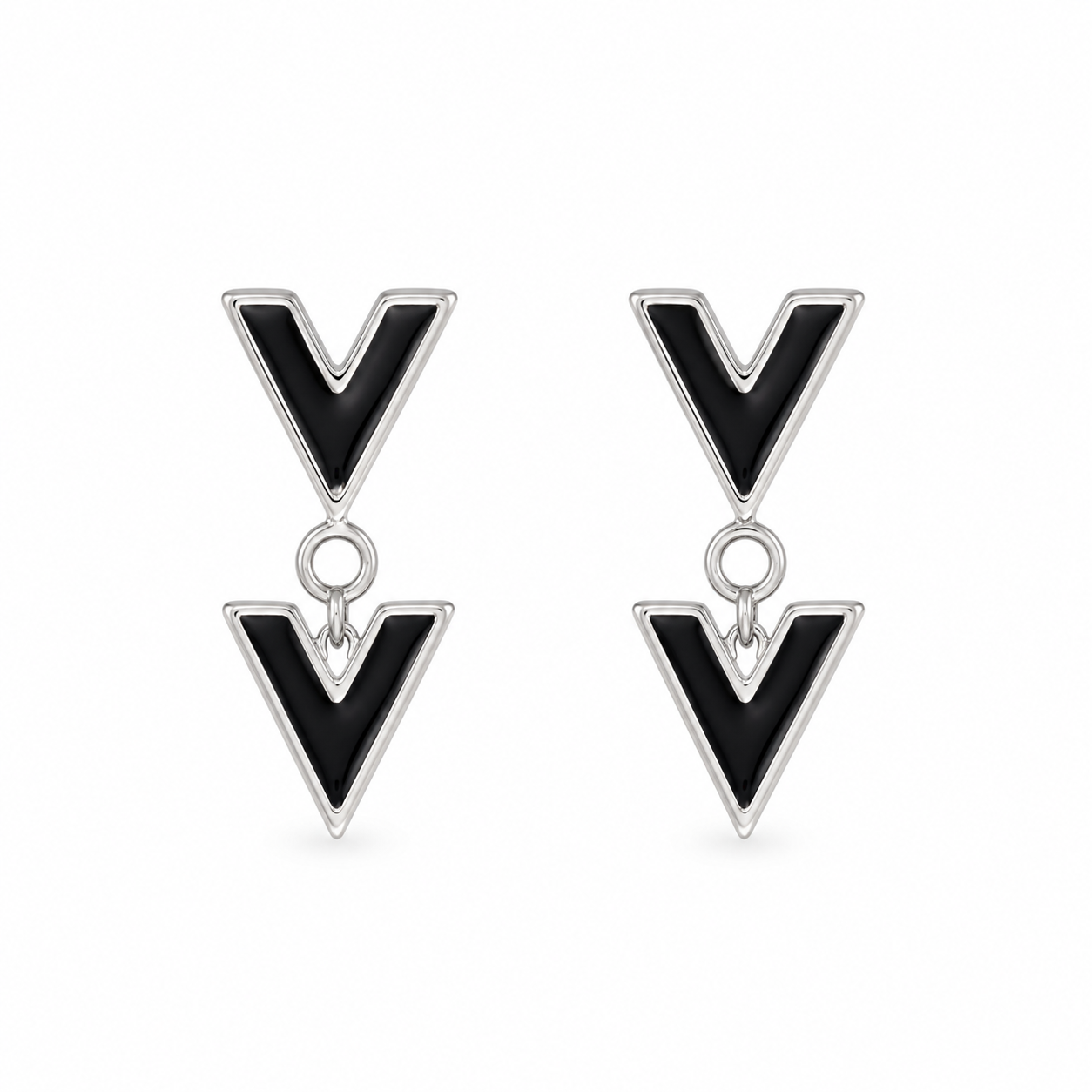 V-Shaped Stud Earrings
