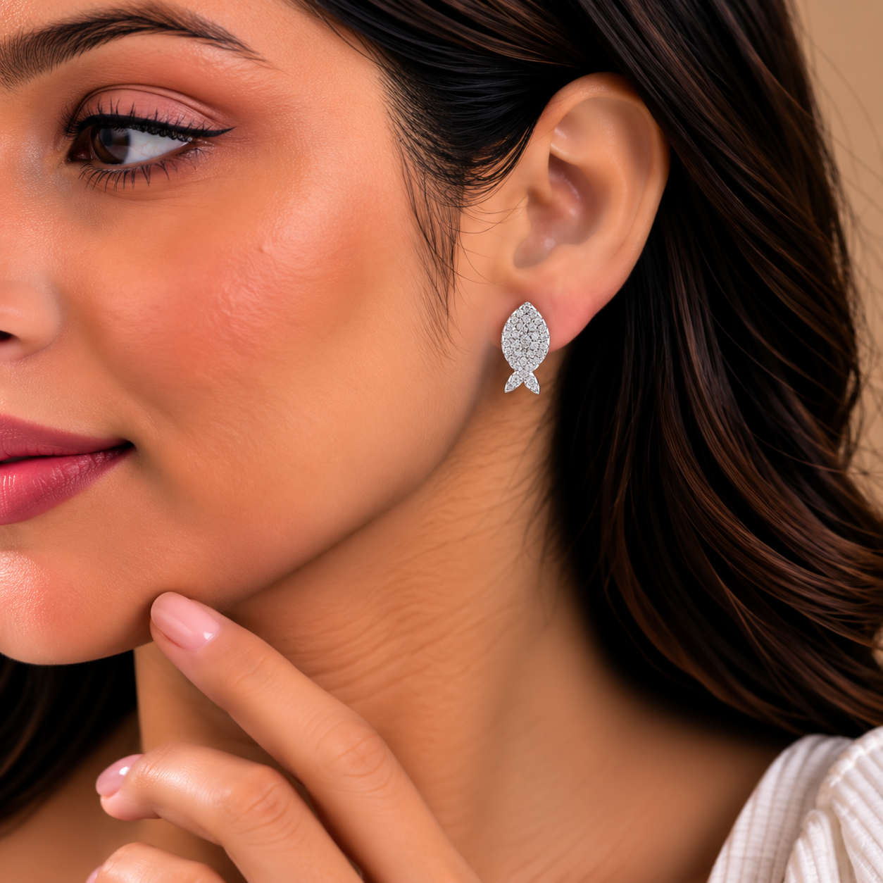 Fish Stud Earrings preview