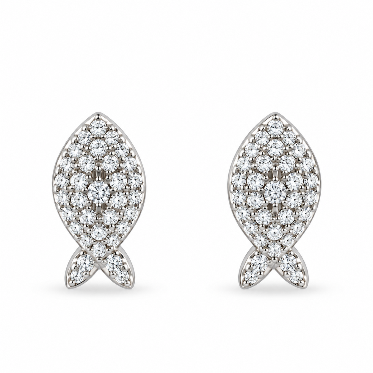Fish Stud Earrings