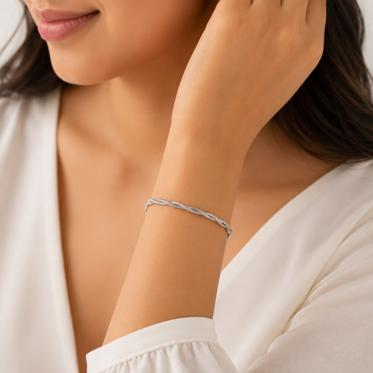 Italian Triple Snake Chain Bracelet preview