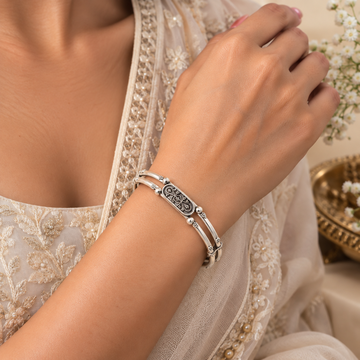 Oxidized Heritage Kada preview