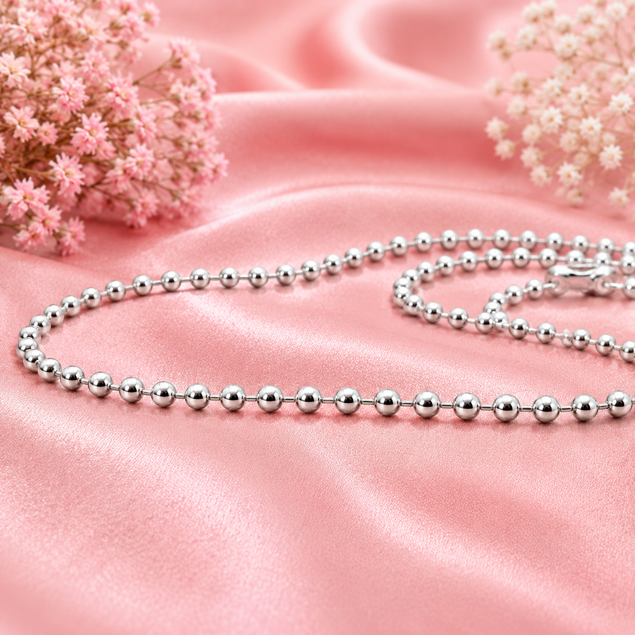 Fine Ball Chain view 3