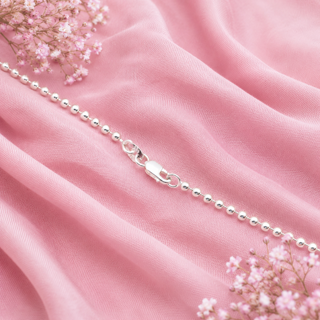 Fine Ball Chain view 4