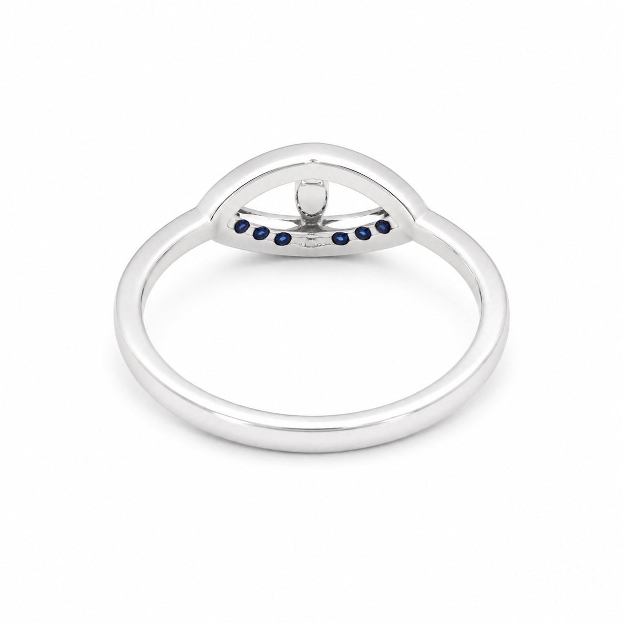 Butterfly Silver Ring – OYA by Gemkara view 3