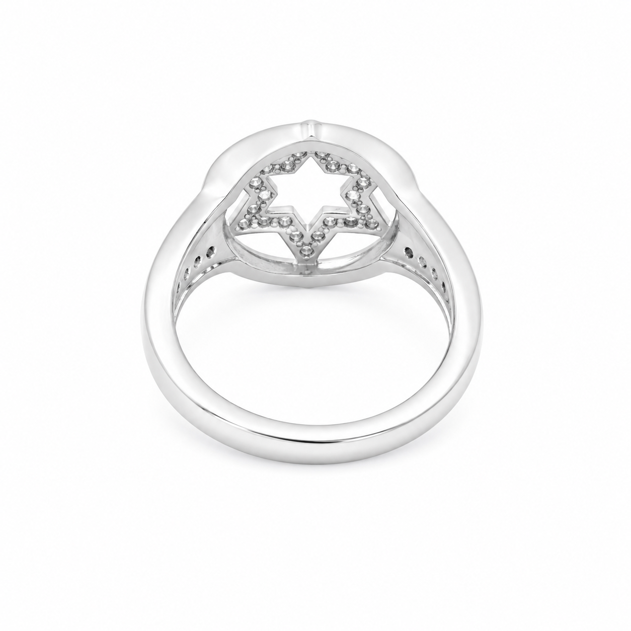 Rose Twist Ring – 925 Sterling Silver – OYA by Gemkara view 2