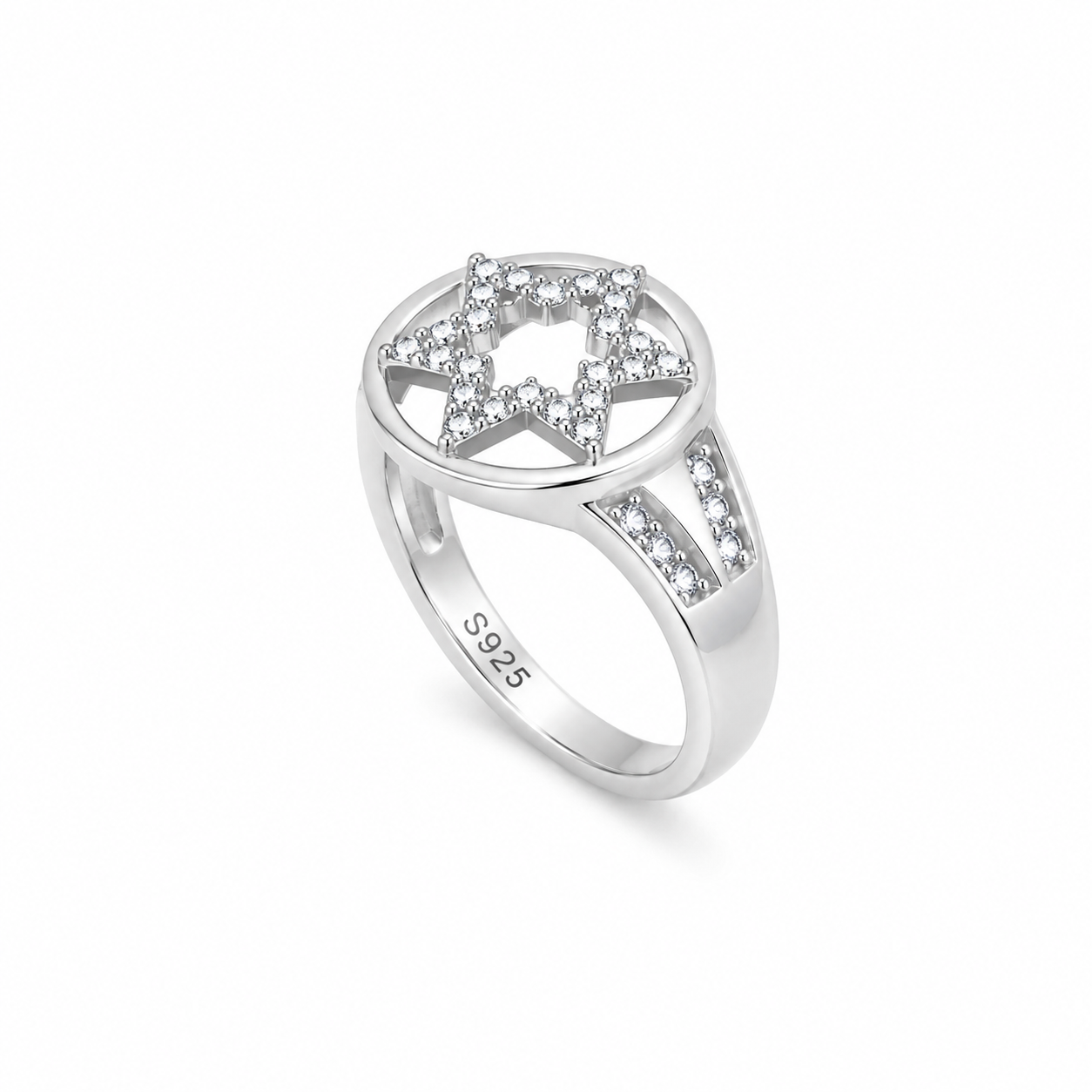 Rose Twist Ring – 925 Sterling Silver – OYA by Gemkara view 3