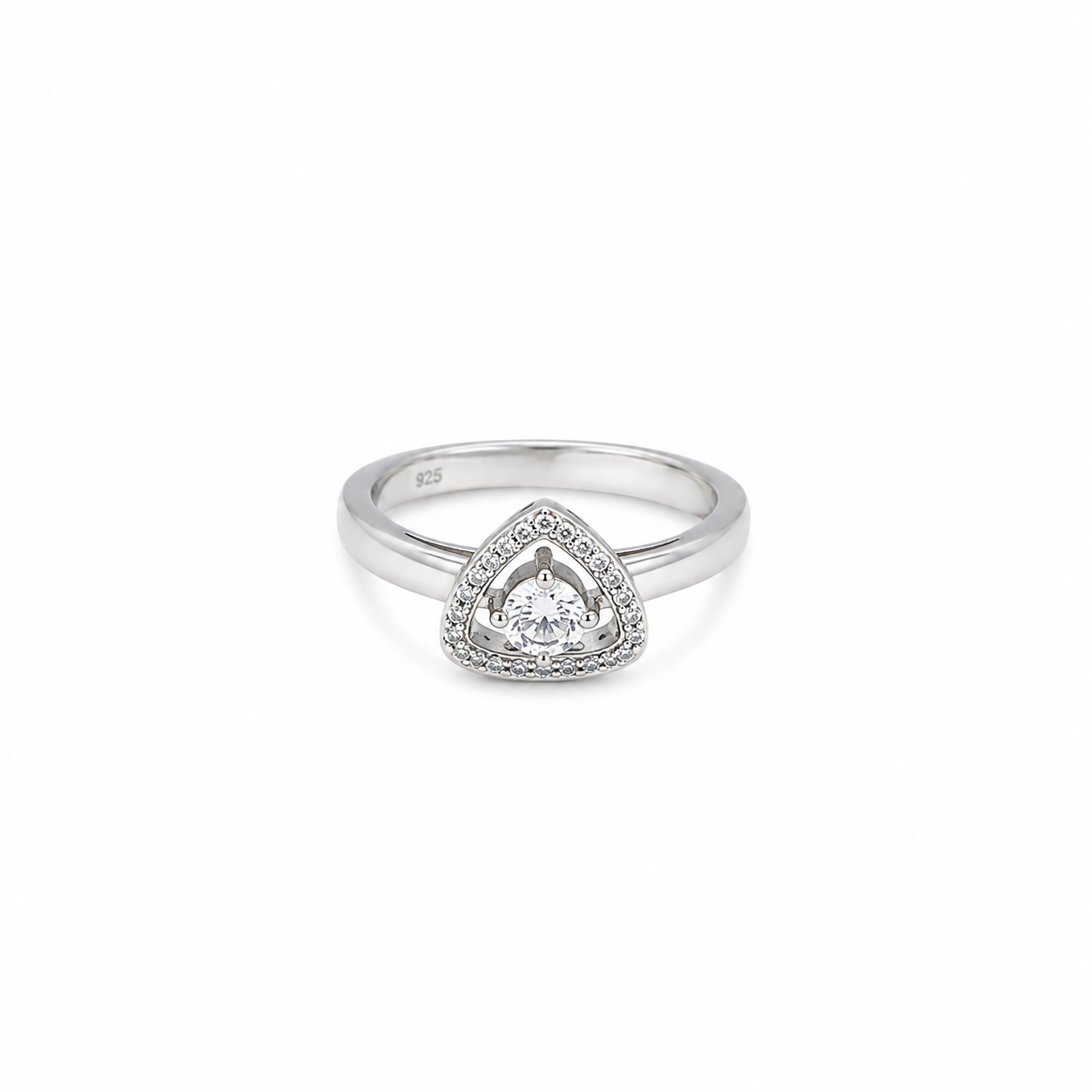 Teardrop Ring – 925 Sterling Silver – OYA by Gemkara view 1
