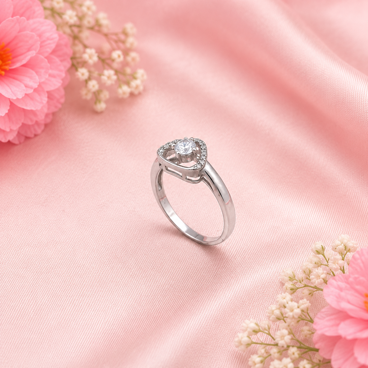 Teardrop Ring – 925 Sterling Silver – OYA by Gemkara view 3