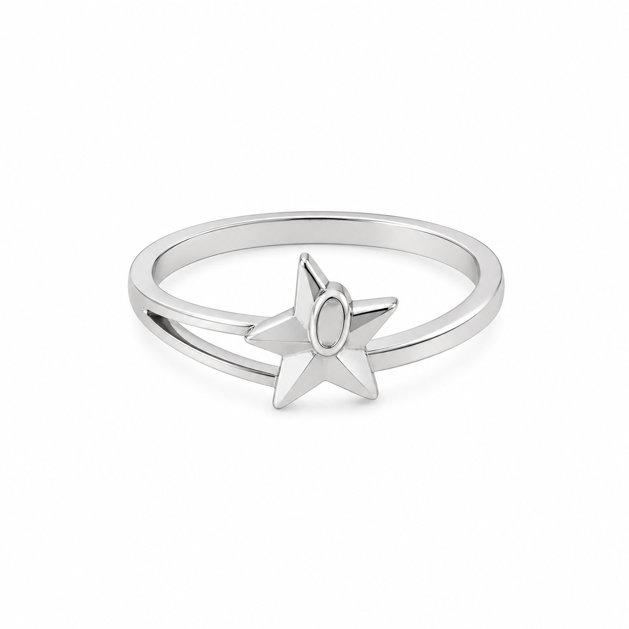 Celestial Star Ring – 925 Sterling Silver – OYA by Gemkara view 1
