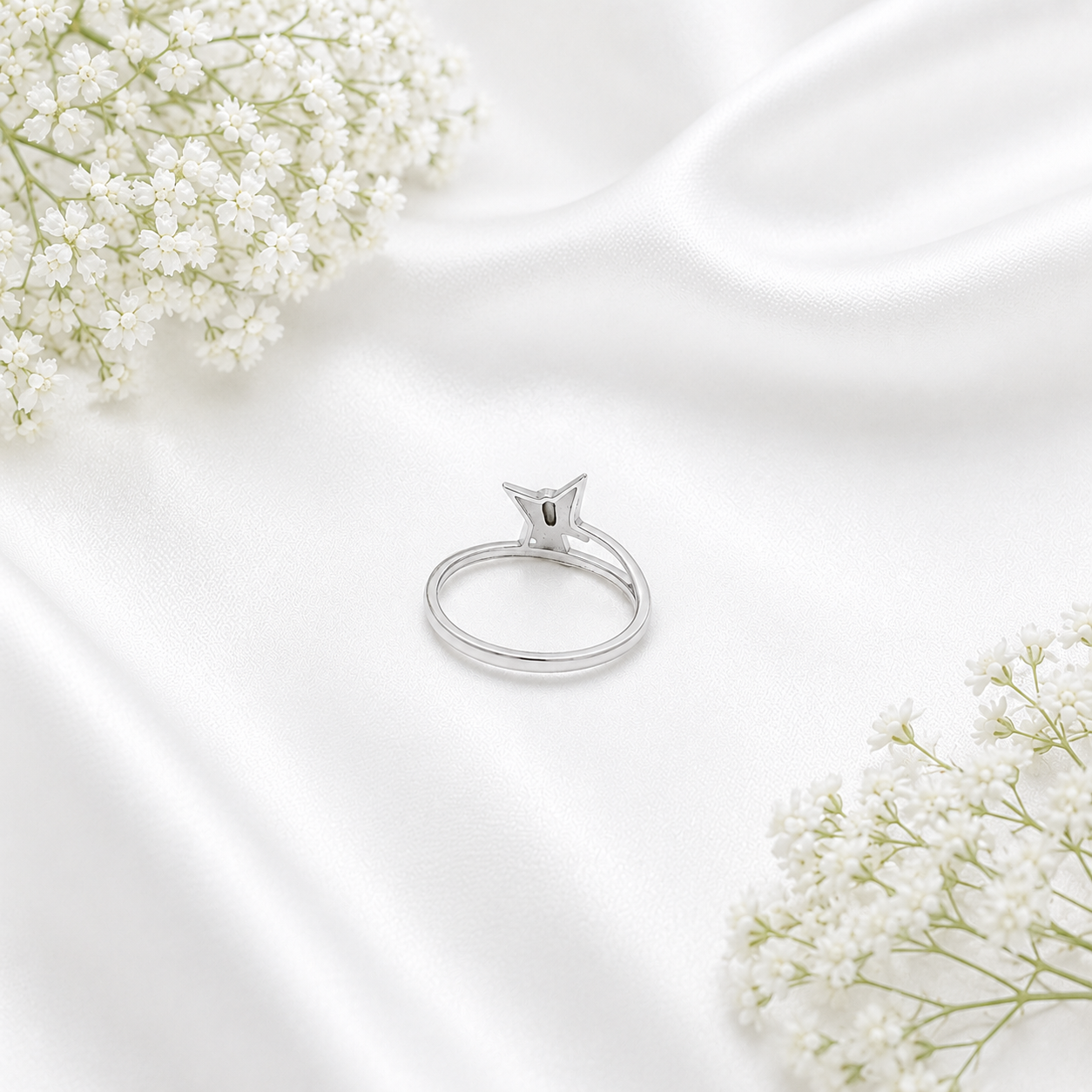Celestial Star Ring – 925 Sterling Silver – OYA by Gemkara view 4