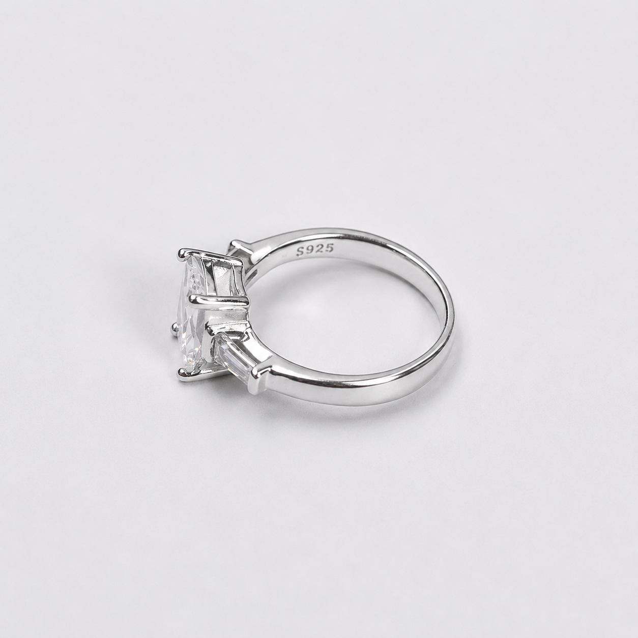 Royal Radiance Ring – 925 Sterling Silver – OYA by Gemkara view 2