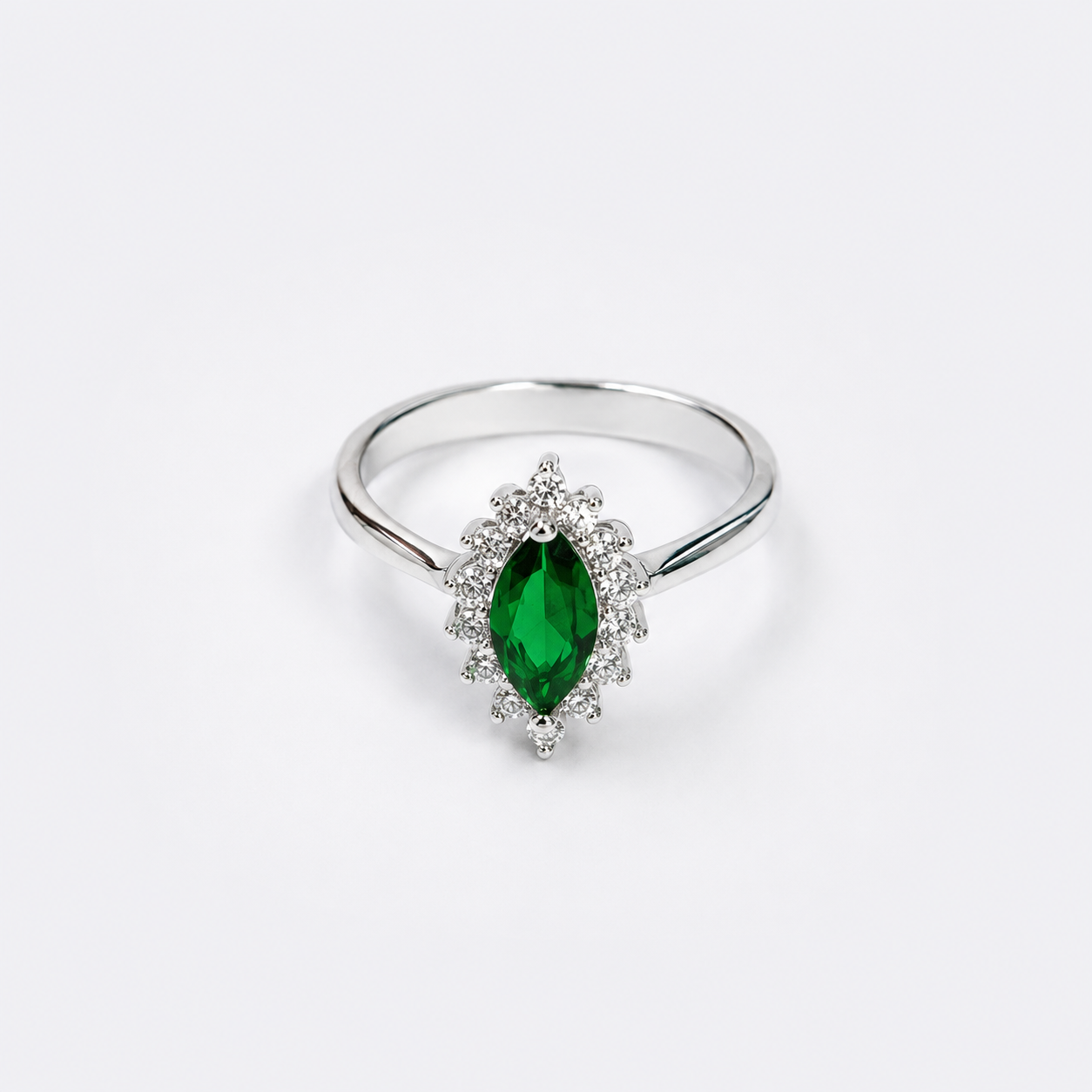Royal Leaf Ring – 925 Sterling Silver – OYA by Gemkara view 2