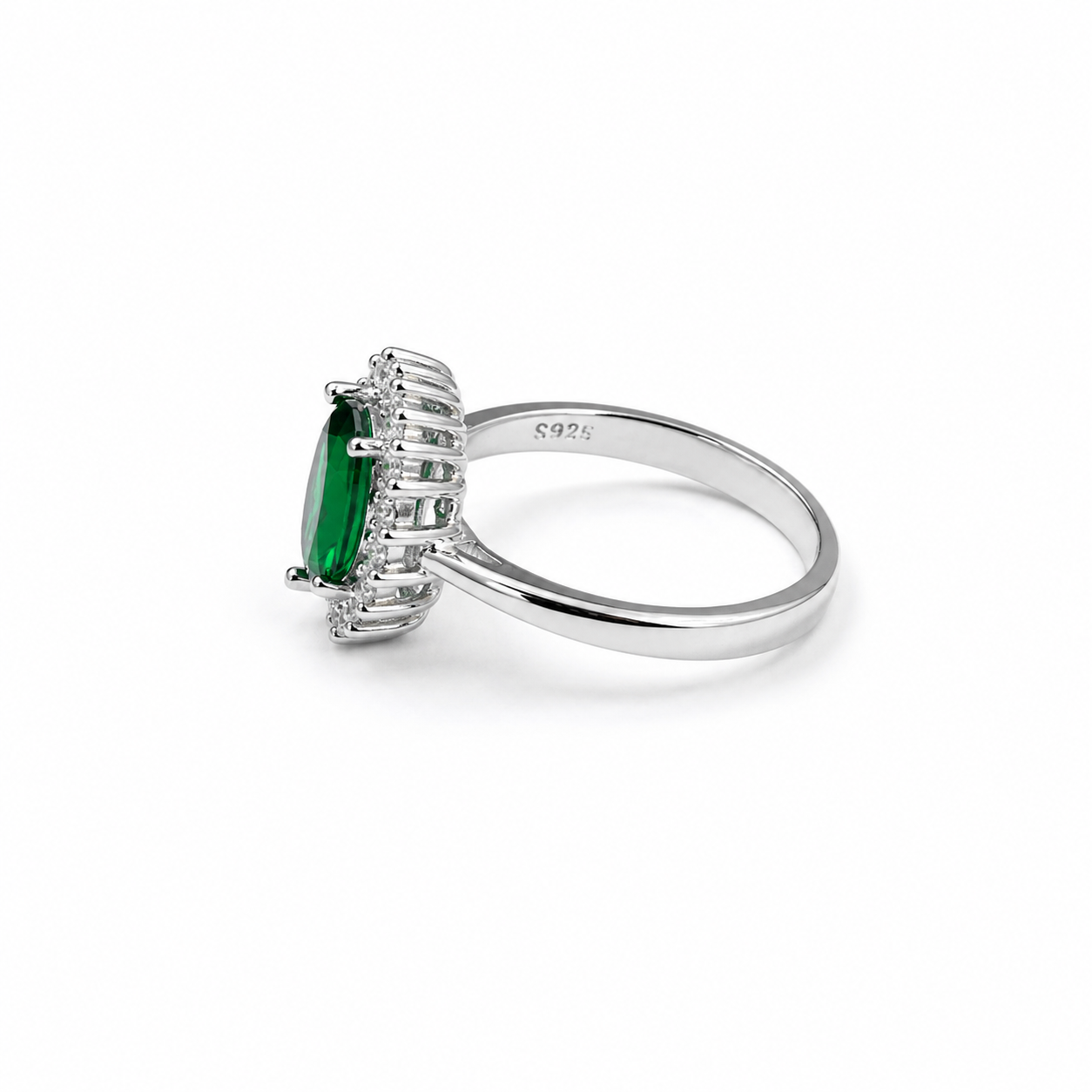 Royal Leaf Ring – 925 Sterling Silver – OYA by Gemkara view 3