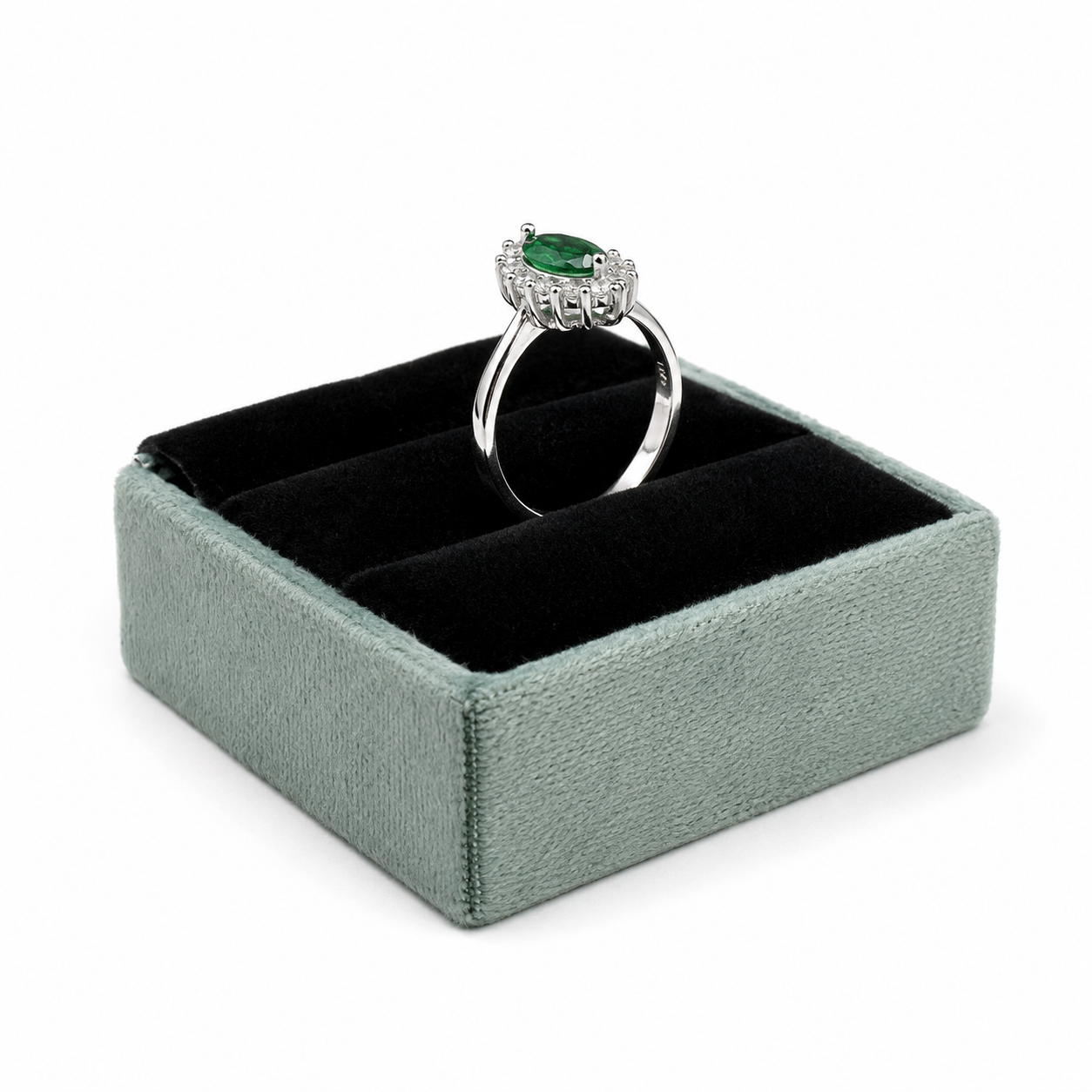 Royal Leaf Ring – 925 Sterling Silver – OYA by Gemkara view 4