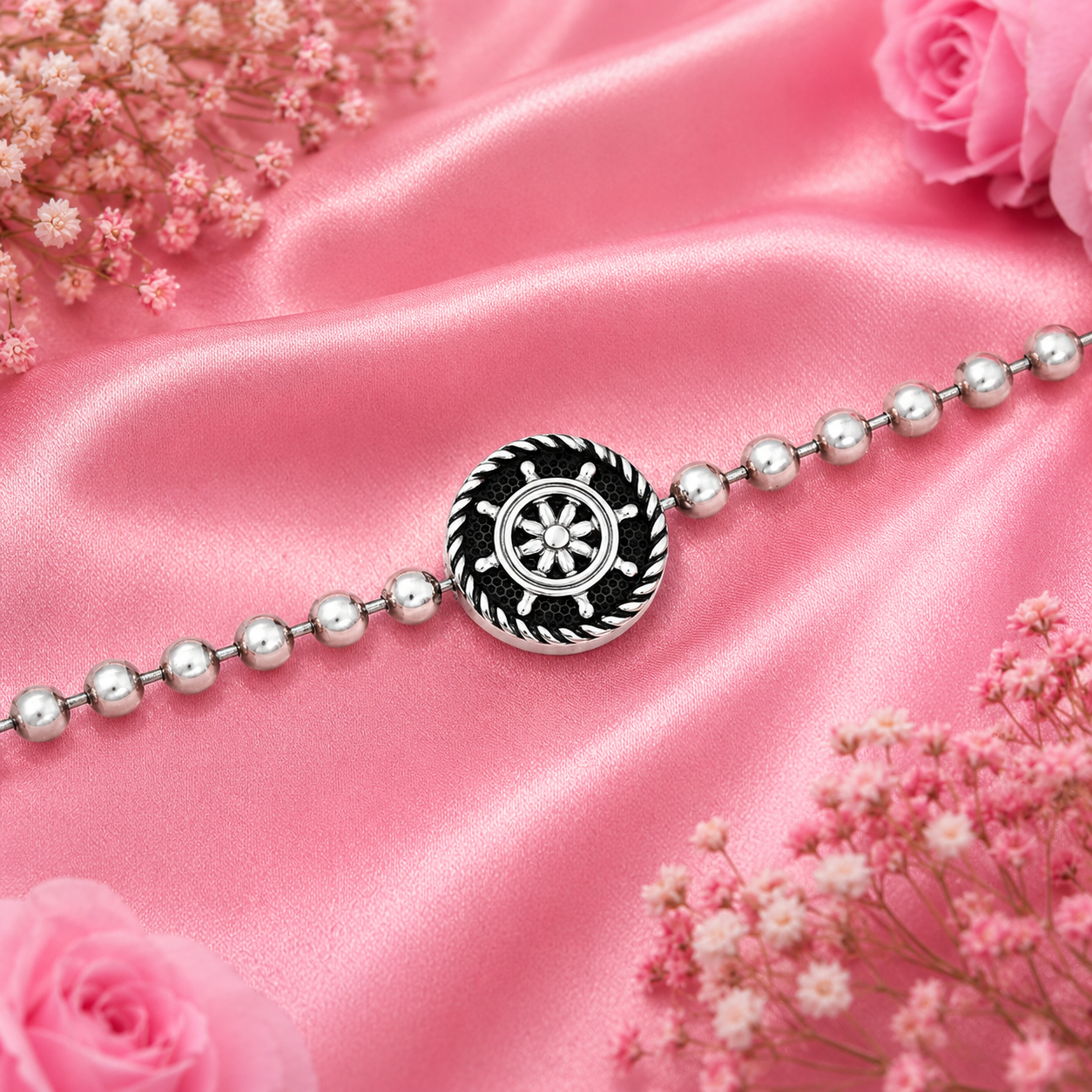 Orbit Bracelet – 925 Sterling Silver – OYA by Gemkara view 2