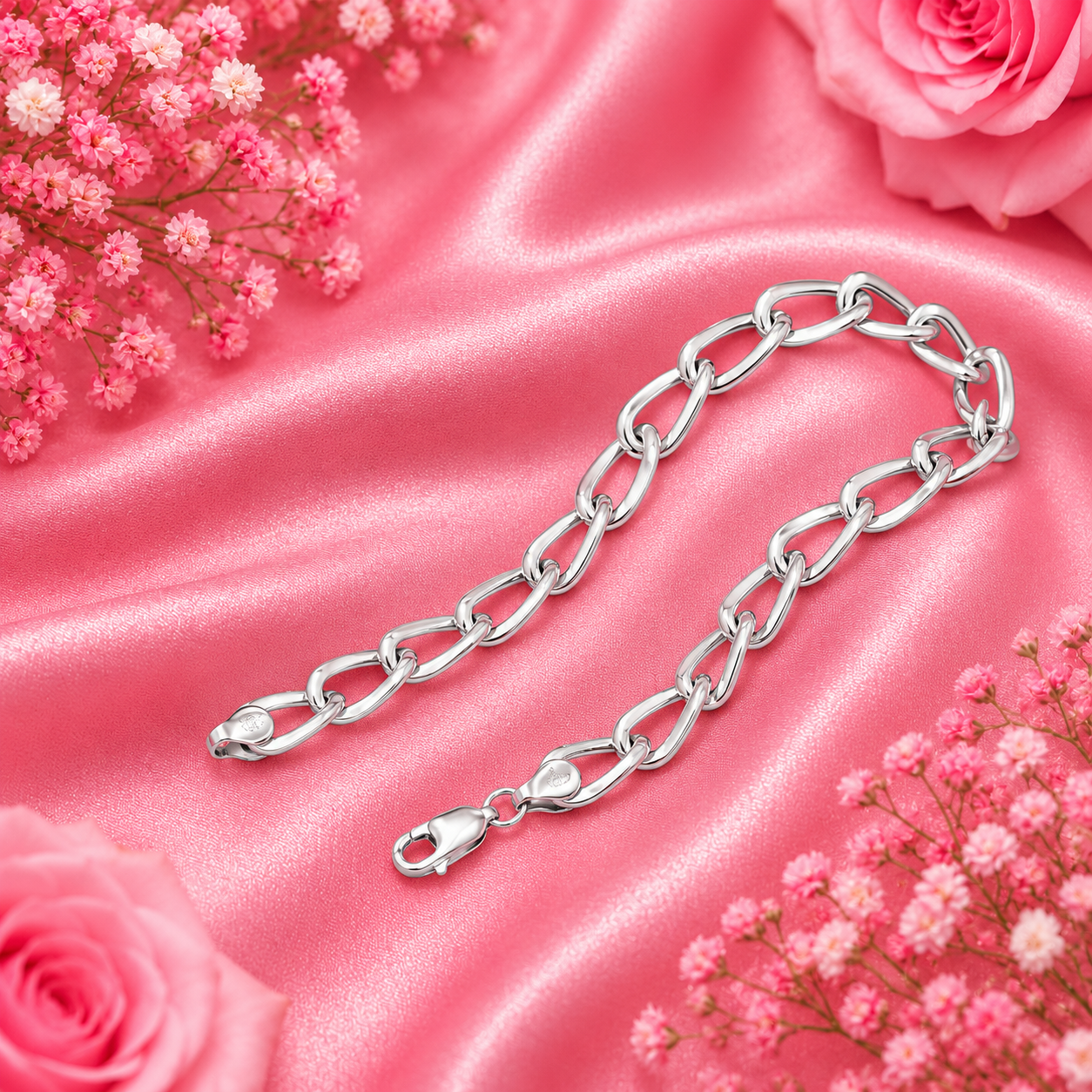 Urban Chain Bracelet – 925 Sterling Silver – OYA by Gemkara view 3