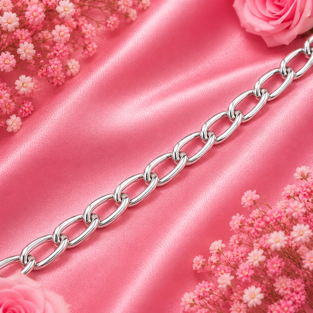 Urban Chain Bracelet – 925 Sterling Silver – OYA by Gemkara view 4