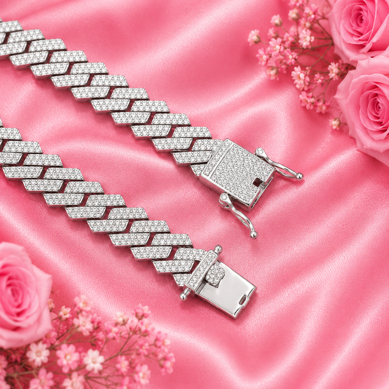 Diamond Weave Bracelet – 925 Sterling Silver – OYA by Gemkara view 4