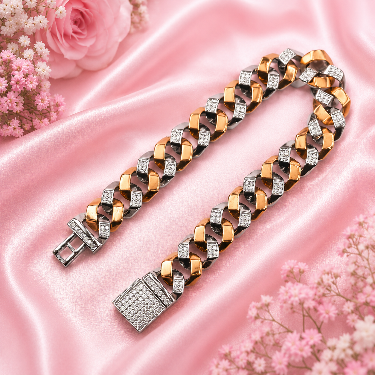 Royal Fusion Bracelet – 925 Sterling Silver – OYA by Gemkara view 2
