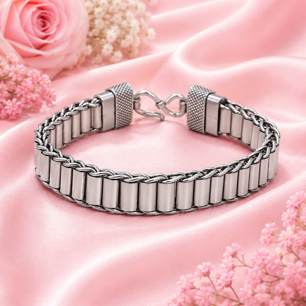 Urban Edge Bracelet – 925 Sterling Silver – OYA by Gemkara view 4