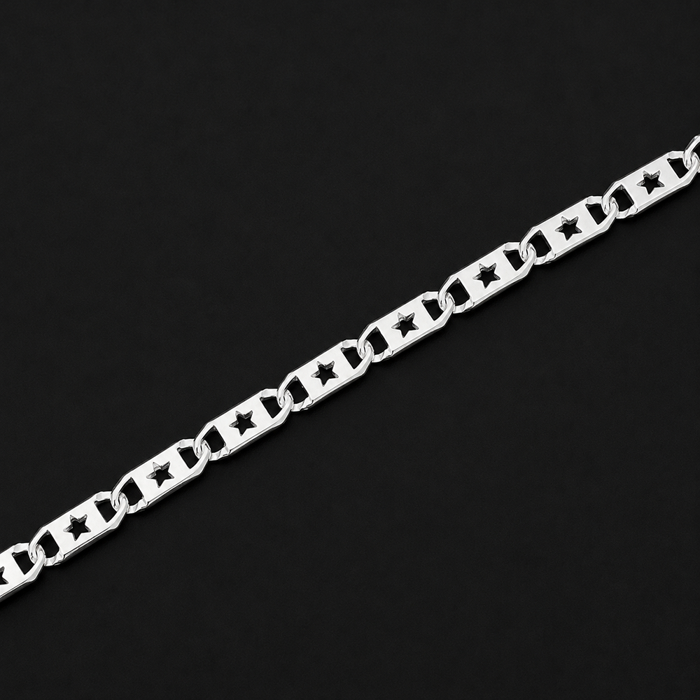 Nawabi Chain – 925 Sterling Silver – OYA by Gemkara view 4