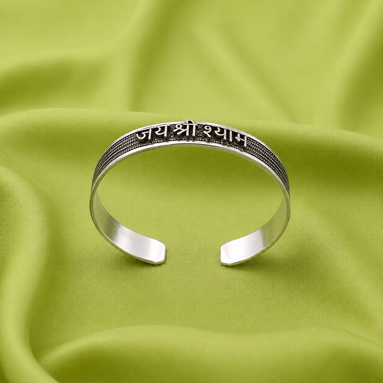 Shree Shyam Kada – 925 Sterling Silver – OYA by Gemkara view 4