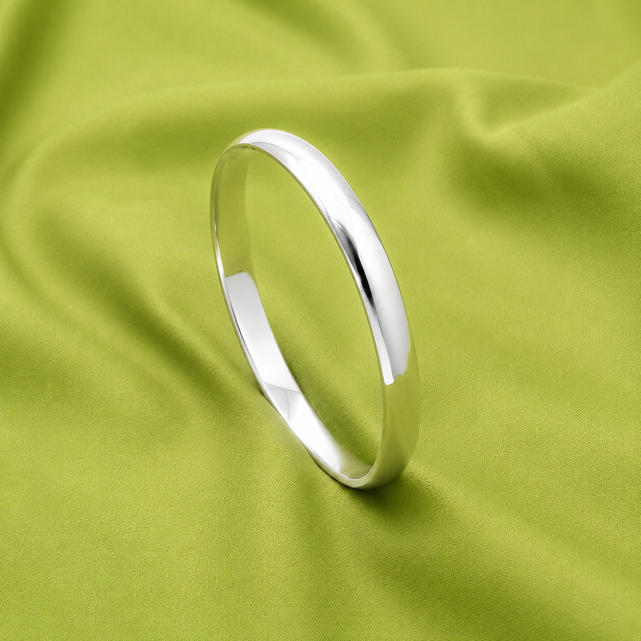Pure Edge Kada – 925 Sterling Silver – OYA by Gemkara view 3