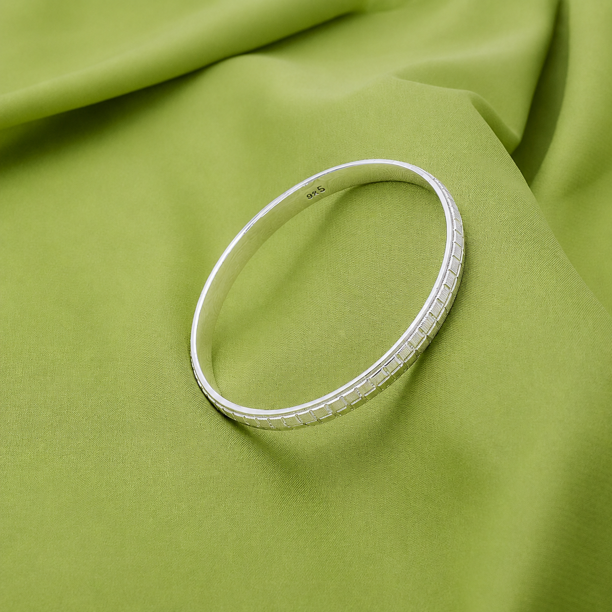Crystal Grid Kada – 925 Sterling Silver – OYA by Gemkara view 2