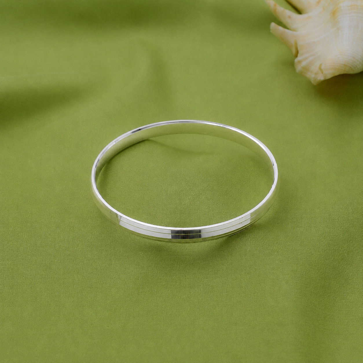 Contour Kada – 925 Sterling Silver – OYA by Gemkara view 4