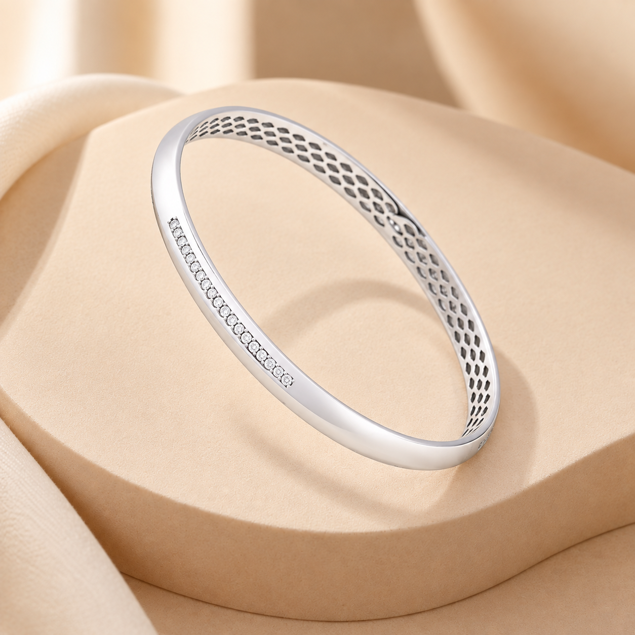 Beaded Diamond Kada preview