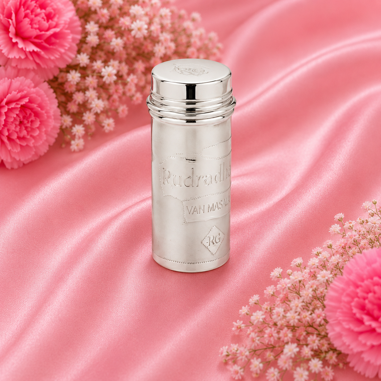 Sterling Silver Masala Container – OYA by Gemkara view 4