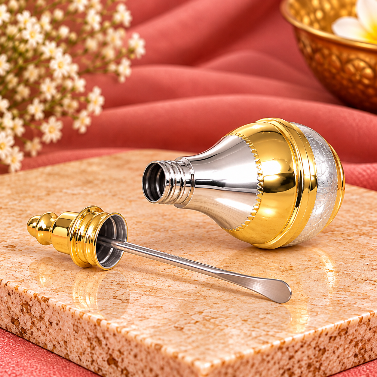 Gold & Silver Plated Sindoor Dani preview