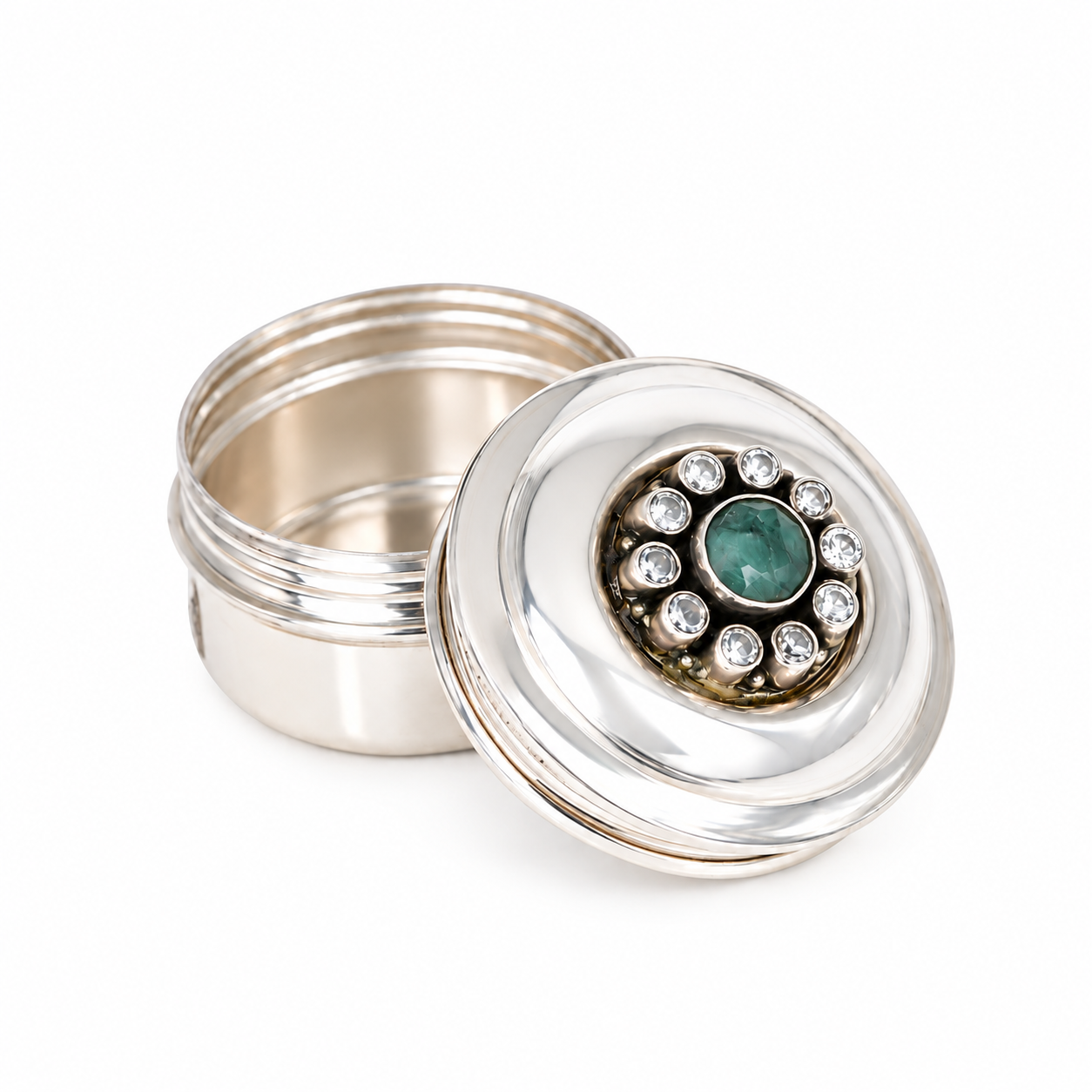 Green Stone Sindoor Dani