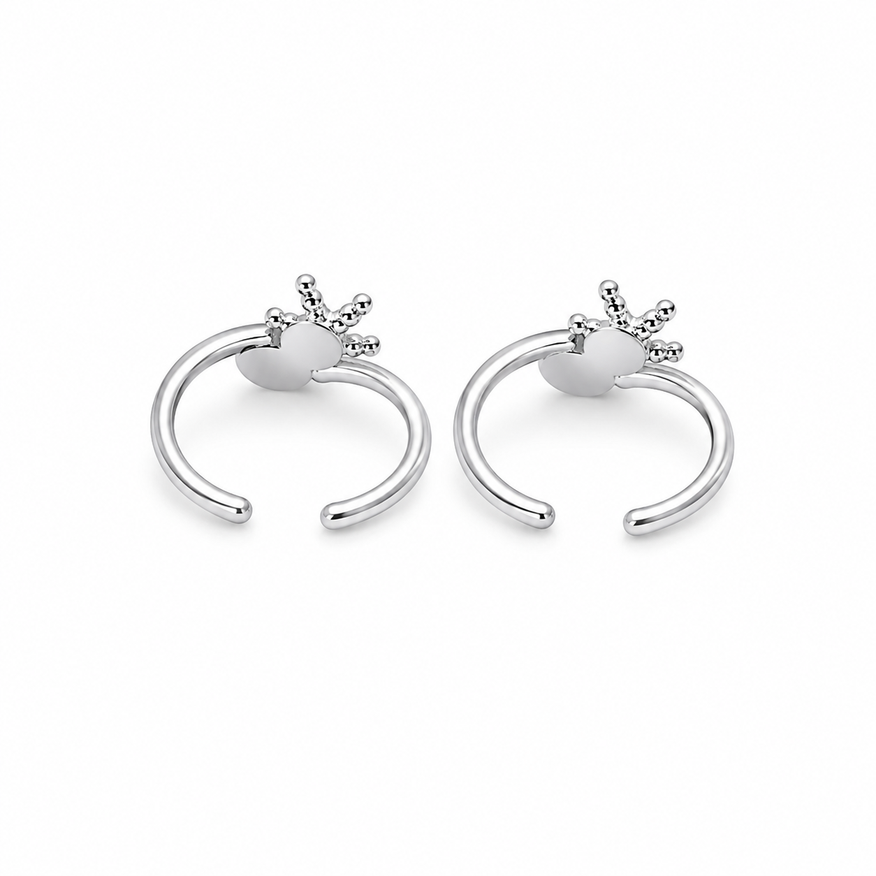 Crystal Pearl Toe Ring – 925 Sterling Silver – OYA by Gemkara view 2