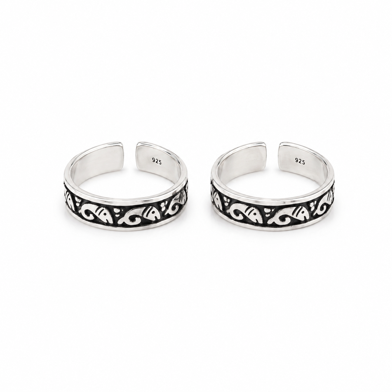 Heritage Vine Toe Ring