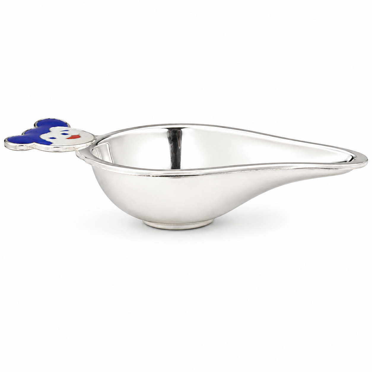 Sterling Silver Baby Feeding Spoon – OYA by Gemkara view 4