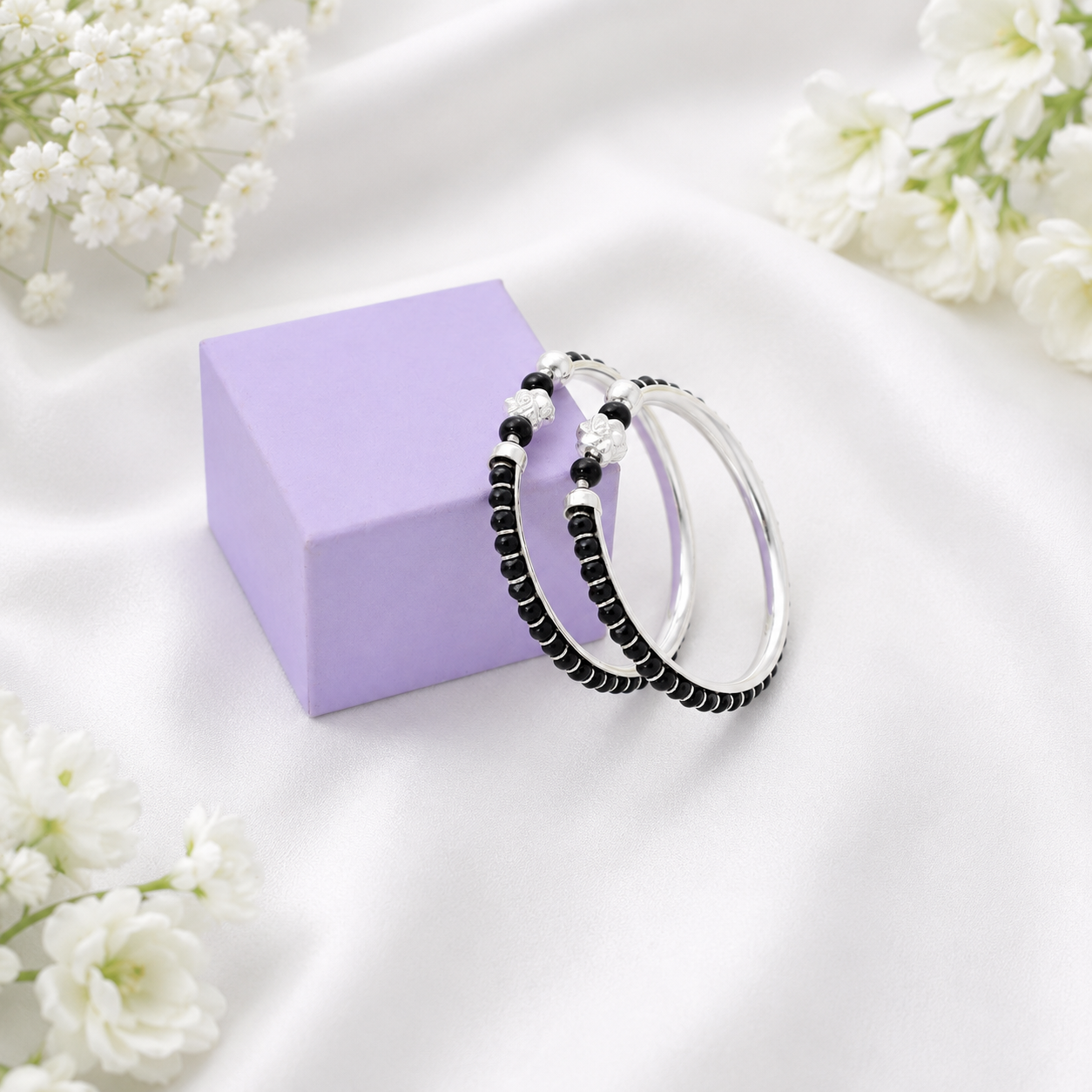 Petal Nazariya -57 – 925 Sterling Silver – OYA by Gemkara view 4