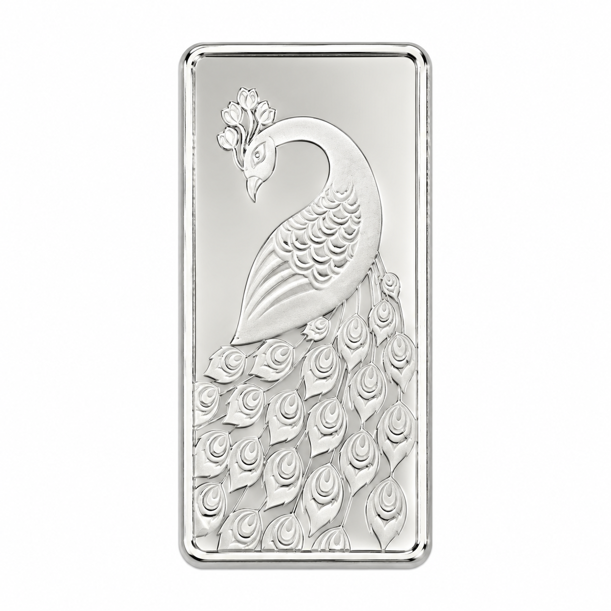 500 Gram Peacock Design Silver Bar preview