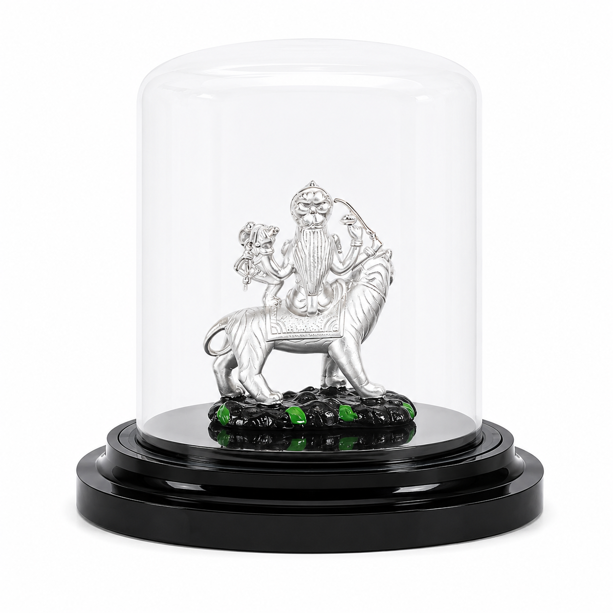 Sherawali Mata Idol – 999% Silver – OYA by Gemkara view 3