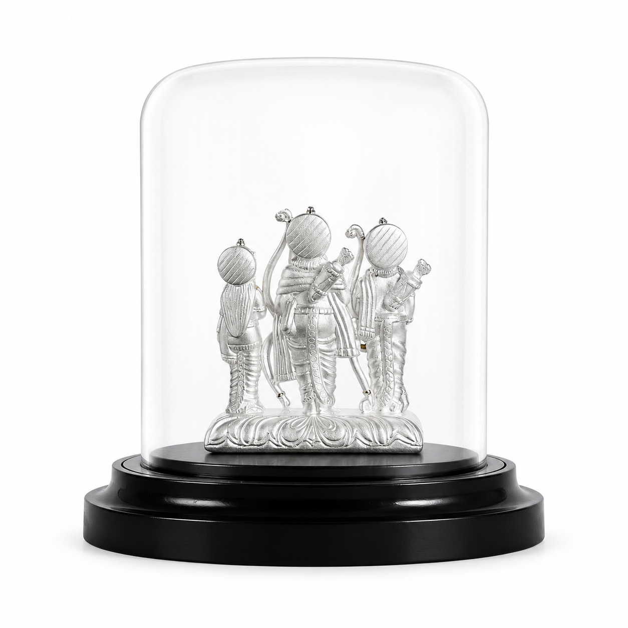 Ram Sita Lakshman Idol – 999% Silver – OYA by Gemkara view 2